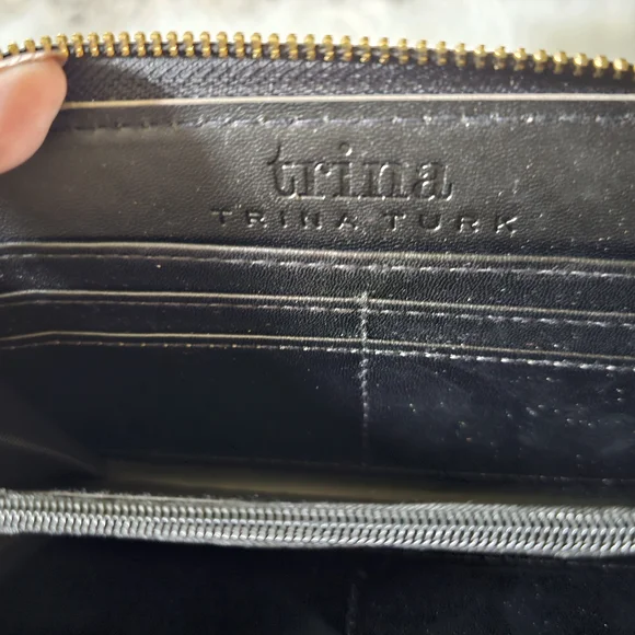 Trina Turk Brown and Black Leopard Wallet - Picture 5 of 5